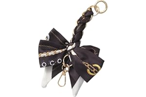 XINGSHUNFU Bow Ribbon Bag Extender Kette für Frauen Handtaschen, Geldbörse Chain Extender Crossbody Bag Dekoration Zubehör(schwarz)