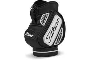 Titleist Portaoggetti da scrivania Unisex Serie Tour, Nero/Bianco