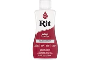 CRAFT COUNTY Rit Dye Liquid – Wide Selection of Colors – 8 Oz.