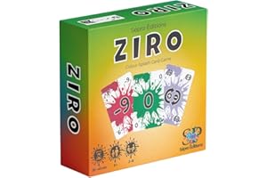 Sépro Éditions Ziro – Schnelles, cleveres Kartenspiel | Familienspiel für 2–8 Spieler | 20–40 Min., einfach zu Lernen | Kompakt für Urlaub & unterwegs | Ab 8 Jahren