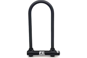 FR SECURITE H340-I Antivol U Homologué Classe SRA Bloque Disque Acier Trempé Ø18 120x310mm + Rappel Sécurité Câble Moto Scooter