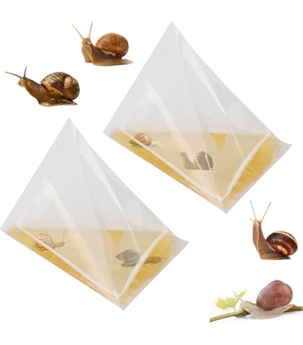 Pièges à Limaces Asfode - Lot De 40 - Écologiques Avec Bière - Protection Jardin Bio