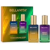 BELLAVITA Ghost & Night Fever | Long Lasting 2x20ml EDP Perfume for Man and Woman | with Bergamot, Cedarwood | Premium Unisex