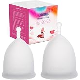 CROING Menstrual Cup 2pcs (White)