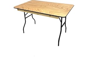 BE Furniture 4ft Varnished Trestle Table, 4ft Varnished Tables, Banquet Tables, Wooden Trestle Tables, V4X26