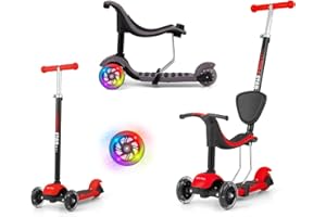 Milly Mally Trottinette pousse-pied 3 en 1 Little Star