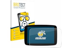 brotect Glass Screen Protector Film compatible with TomTom GO Superior 7" - Glass-Foil 9H Protection [Scratch Resistant, High Clarity]
