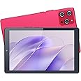 C idea 5G LTE with SIM Card Slot 9 inch Android 12 Tablet,8GB RAM,512GB ROM,1280 * 800 IPS Display,8000mAh Battery,WiFi & Bluetooth - Includes Protector Case & Stylus CM915(Red)