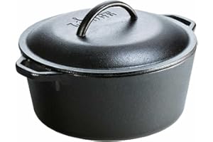 Lodge – Cocotte en fonte naturelle 4,7 litres – Tous feux – Made in USA