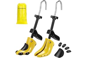 Jrooupmy Hormas para Zapatos, Para Botas y Tacones de Mujer, 2-Vías Ajustable Horma Para Ensanchar Zapatos, Portátil Horma Zapatos, 35-42