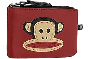 EYE CATCH Paul Frank - Julius The Monkey Faux Leather Purse Red