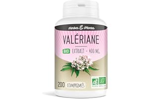 Herbes Et Plantes Valériane Bio 200 Comprimés 400 mg