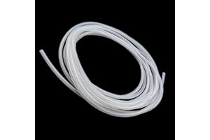 Silikonschlauch, iMeistek Lebensmittelechter flexibler Silikonschlauch, 10mm ID x 13mm OD, Länge 5 Meter, Wasser-Luft-SchlauchSchlauchrohr, für Pumpentransfer