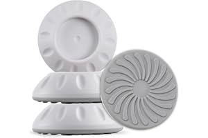 Wandschutz Pads für Treppengitter und Türgitter - Giantzhong - Färbt Nicht ab - Ohne Bohren zum Klemmen Kinder Schutzgitter (4 Stück)