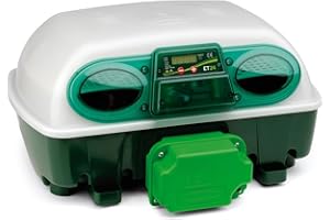 Incubatrice digitale ET49 con unità girauova OVOMATIC per uova - River Systems - capacità 49 uova di grandi dimensioni 0 196 piccole