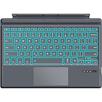 MoKo Tastiera Bluetooth Wireless Compatibile con Microsoft Surface Pro 7 Plus/Pro 7/Pro 6/Pro 5/Pro 4/Pro 3, Tastiera Ricaric