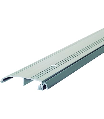 M-D Building Products 1-1/4" X 36" Seam Binder - Aluminum, Cherry Finish, Includes Screw Nails