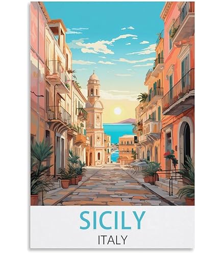 Sorrento Affiche De La Côte Italienne Du Citron, Art De Voyage Méditerranéen, Décoration De Cuisine, Décoration Murale Italienne