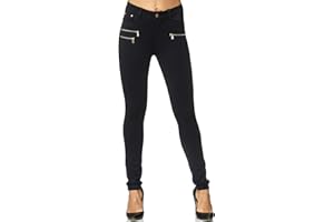 Elara Damen Stretch Hose Skinny Fit Jegging Chunkyrayan