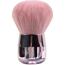Nagel-Staubpinsel Mit Strasssteinen – Blumenförmig, Acrylgriff, Für Maniküre & Make-up (Rosa)