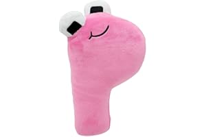 HODOFICE Alphabet Lore Peluche Lettere Alfabeto Plush All 2023 Bambole Dell'alfabeto Plushies Soft Toy Bambini Compleanno Giocattolo Regali Pupazzo per Ragazzi Ragazze Cute Figure Pupazzi Giocattoli Regalo (P)