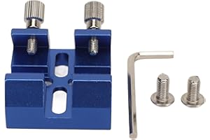 TOPIKY Base Universale a Coda di Rondine per Cercatore, Staffa di Montaggio per Cercatore per Telescopio Ottico in Lega di Alluminio, Piastra per Slot a Coda di Rondine per Montaggio su