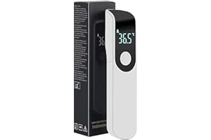 BOULTON UK Boulton Forehead Thermometer for Adults Kids – No-Touch Forehead Thermometer Infrared Digital LCD Display - Digital Baby Thermometers Body - Temperature Thermometers Room Surface and Body Mode