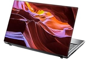 15.6 INCH TAYLORHE SKINS TaylorHe 15.6 inch 15 inch Laptop Skin Vinyl Decal with Colorful Patterns and Leather Effect Laminate MADE IN England Grand Canyon