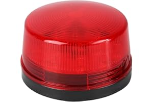 SONEW Alto 15 LED rosso stroboscopico di emergenza lampeggiante luce segnale di avvertimento del traffico luce lampeggiante per luce di avviso interna o uso di novità per feste(220V)