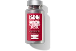 ISDIN Lambdapil 5 Alfa Plus, 60 Cápsulas Anticaída del Cabello, Duración 2 meses, Complemento Alimenticio para la caída Progresiva del cabello, con Zinc, Biotina, Serenoa repens, Vitaminas Grupo B