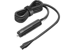 KFD DC 12V/24V Autoladekabel KFZ Netzteil für Kärcher Mobile Outdoor Cleaner OC 3 Plus OC 3 Adventure Box/Bike Box/Pet Box, EDI 4 Eiskratzer Kärcher FC3 EWM 2 Bodenreiniger Auto Ladegerät DC Adapter