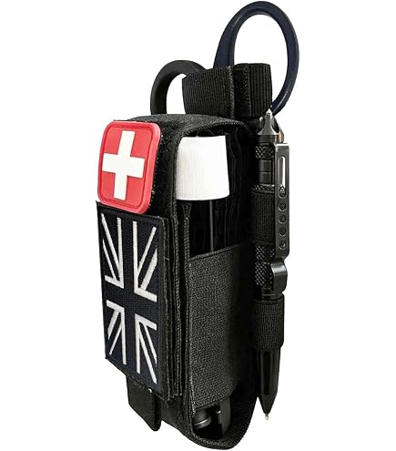 3Pcs Tactical Medical Scissor Cover - Hook & Loop Pouch For First Aid, Outdoor, Or Tool Storage - View #5