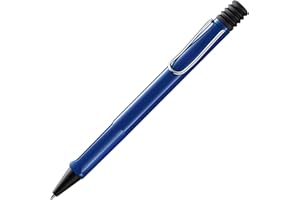 Lamy Safari Blue - Długopis z ergonomicznym uchwytem i szerokością linii M - dla przyjemnego długiego pisania - wykonany z wytrzymałego tworzywa sztucznego ASA - w zestawie wkład o dużej pojemności M