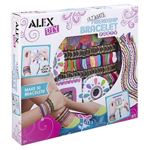 Alex - Loisirs Créatifs - Kit de bracelets brésiliens à tisser
