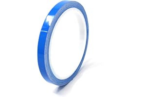 ‎FINEST FOLIA Finest Folia 10 Meter (0,79€/Meter) Zierstreifen Auto Motorrad Boot Modellbau Farbauswahl Dekorstreifen Seitenstreifen Klebestreifen (Azurblau Glanz, 9mm Breite)