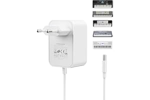 RENGOGA 12V/2A Netzteil für Yamaha Keyboard AC, Power Adapter für PA-130a PA-130b PA-150b P45 PA-3b PA-3c PA-5d PSR-210 PSR-78 P125 E373 EZ-220 EZ-300, Piano Ladekabel Ladegerät 1.5M-Weiß