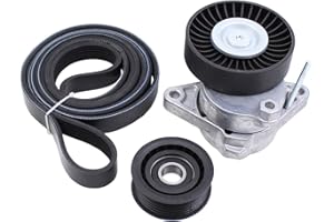 DOO ENGY Keilrippenriemen Spannarm Umlenkrolle Riemenspanner Spannrolle für C E G M R S Klasse W202 W203 CL203 CLK W208 W209 W219 W210 W211 W463 W163 W164 W251 W220 SL R129 R230 SLK R170 R171 Viano W639 Vito