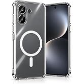 Coverzone Xiaomi Poco X8 Pro ile uyumlu Şeffaf Kılıf MagSafe Uyumlu G&uuml;&ccedil;l&uuml; Mıknatıslı Wireless Şarj Destekli Crystal Clear İnc