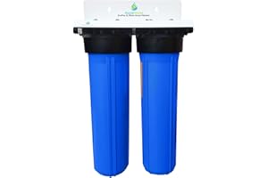 AQUAHOUSE EcoPlus XL Whole House Water Filter System & Salt Free Water Softener Alternative, up to 99.6% Effective Scale Prevention