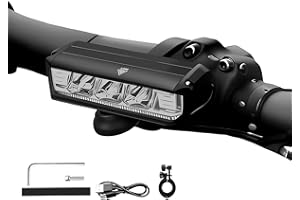 MONKEY HOME Ahead Frontlicht 1000-3250 Lux Superhelle LED Fahrradlampe, 2000-8000 mAh Mobile Leistung, StVZO Standard für Erwachsene Straße, MTB Off-Road Radfahren Pendeln