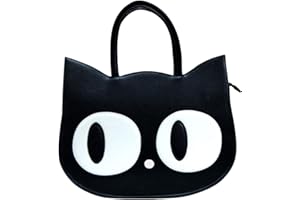 Banned Apparel" Heart Of Gold Kitty Lindo Gato Eyes Bolso Grande con/Correa Desmontable