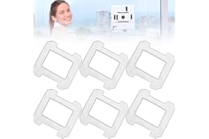CRESBEL 6 pezzi panno per la pulizia Winbot: Riutilizzabile e lavabile panno per la pulizia Winbot W1 W1 Pro, pulitore finestra robot, panno di pulizia di ricambio per Winbot W1 W1 Pro