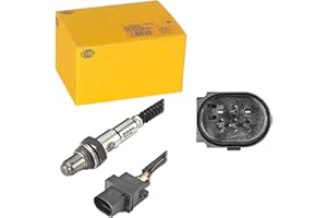 HELLA 6PA 009 166-791 Sonda Lambda - 6polos - Cable: 800mm