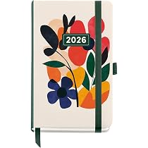 Agenda Semainier De Poche Miquelrius 2026 - 105x74 Mm - Couverture Rigide, élastique - Papier 80g/m² - Espagnol/Anglais/Portugais