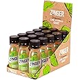 Zinger Organic Lime and Chilli shot. A sharp and tangy pick me up. Natural kick in a pocket-sized format suitable for vegans (15 x 70ml)