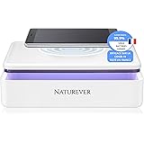 NATUREVER - Sterilizzatore UV - Efficacia sui Virus testata in Laboratorio, Sterilizza con 9 LED UV in 1 minuto, Grande capie