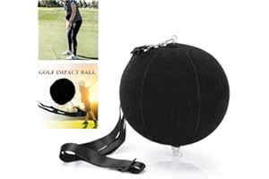 Supercat Golf Bola de Impacto Golf Swing Trainer Ayuda Smart Assist Práctica de Pelota Postura Postura Corrección Entrenamiento Brazo Inteligente Ajustable Guía de Movimiento Negro