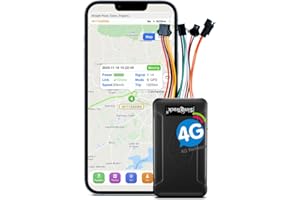 SinoTrack Localizzatore GPS per auto, ST-906L 4G GPS Tracker Locator Dispositivo di localizzazione in tempo reale con monitor vocale, dispositivo GPS per auto, moto, camion, taxi