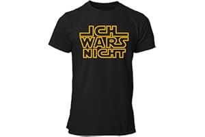 clothinx Ich Wars Nicht T-Shirt Männer - Sprüche Shirt Herren