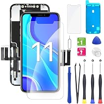Écran LCD De Remplacement Pour IPhone 11 - 6.1 Pouces, Kit Complet Avec Outils Et Adhésif étanche